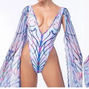 Badinka Cosmic Dawn Winged Bodysuit